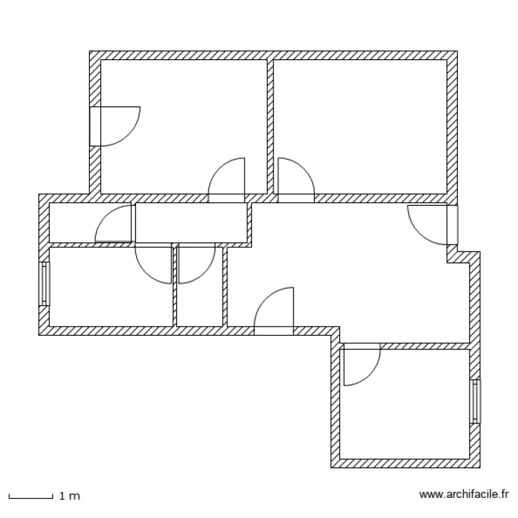 GRANDIDIER - SELESTAT. Plan de 