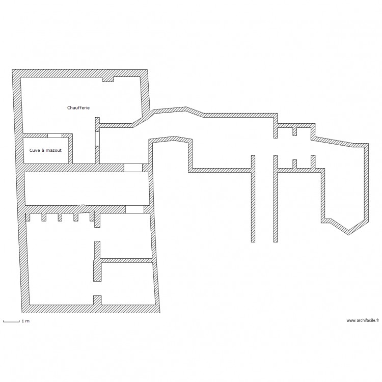 La motte Cave. Plan de 0 pièce et 0 m2