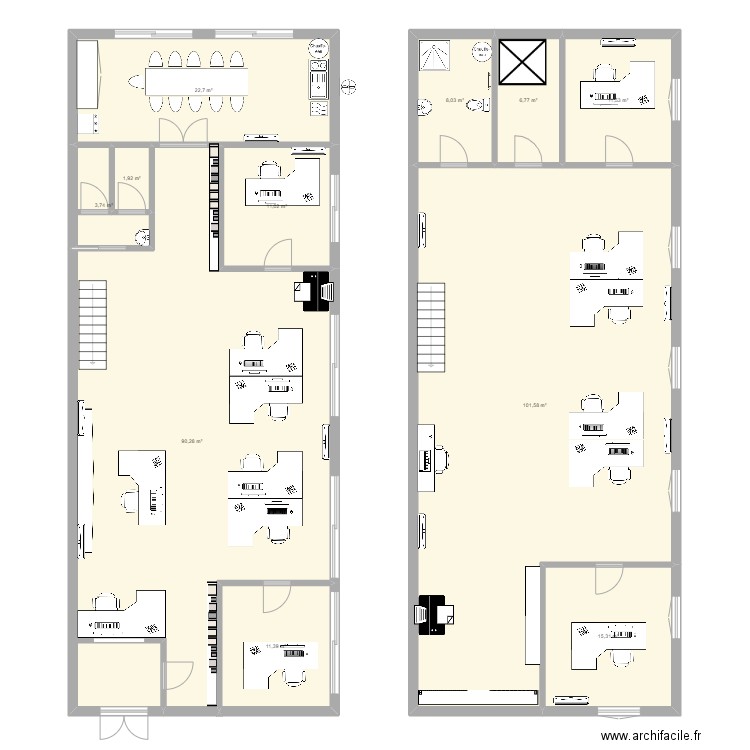 ETUDE. Plan de 0 pièce et 0 m2