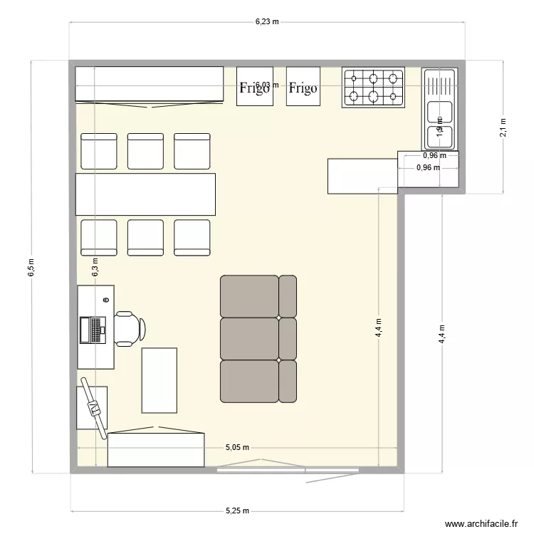 Armoires. Plan de 1 et 34 m² Armoires. Plan de 1 et 34 m²