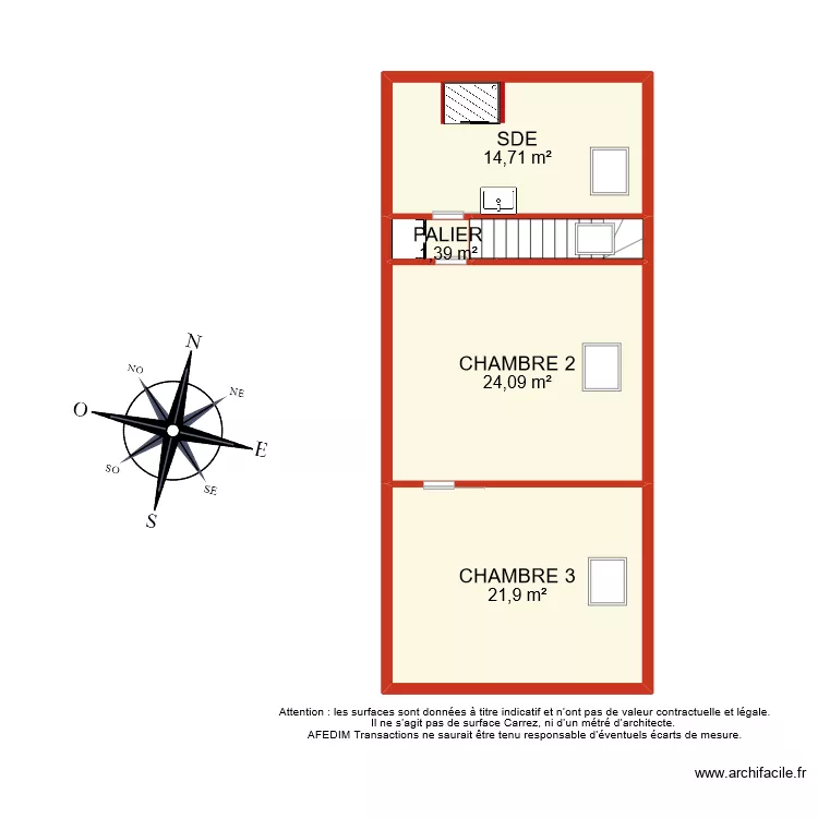 BI 9898 ETAGE. Plan de 