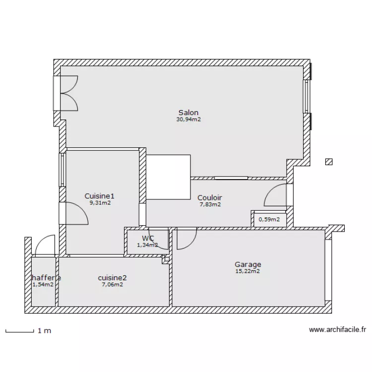 RDC_maison. Plan de RDC_maison. Plan de