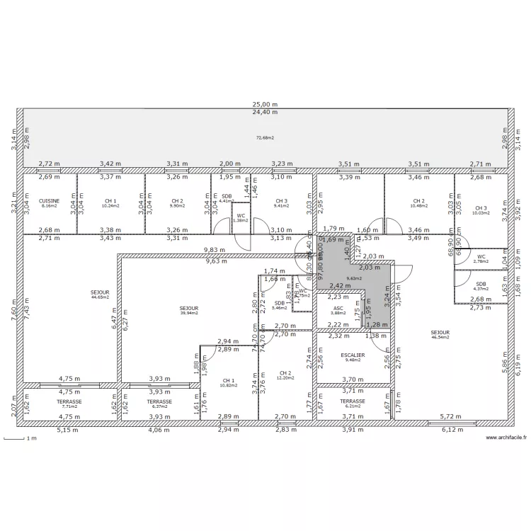 EOLE 2 ETAGE. Plan de EOLE 2 ETAGE. Plan de