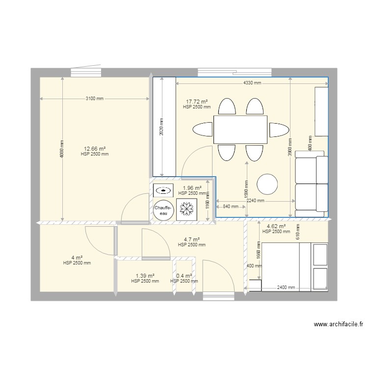 residence Royan. Plan de 0 pièce et 0 m2