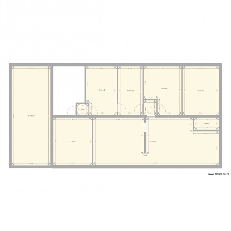 IBANEZ-BARTMAN_V03. Plan de 9 pièces et 168 m2