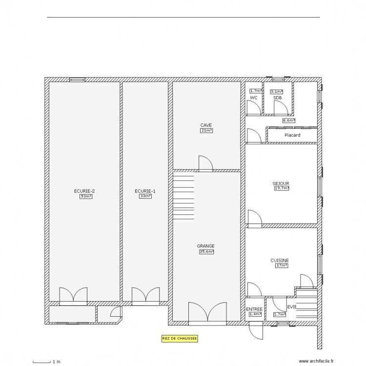 CARRIER. Plan de 0 pièce et 0 m2