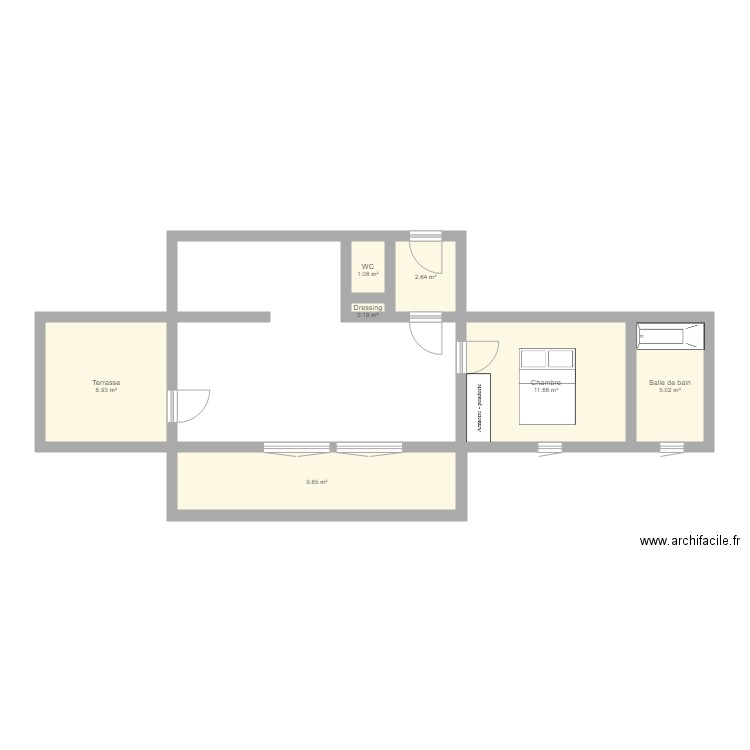 Appartement33. Plan de 0 pièce et 0 m2