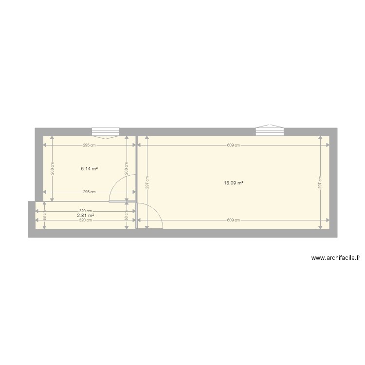 Chambres 2eme etage Le Nid. Plan de 0 pièce et 0 m2