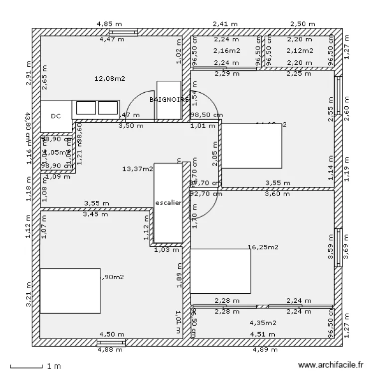 etageguignenarchitecte. Plan de 