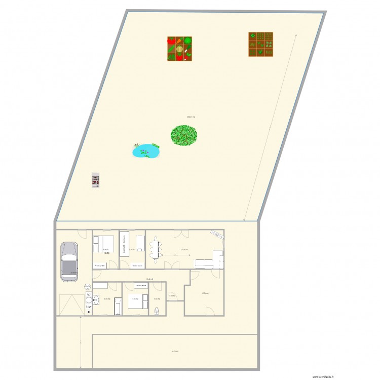 maison juju. Plan de 0 pièce et 0 m2