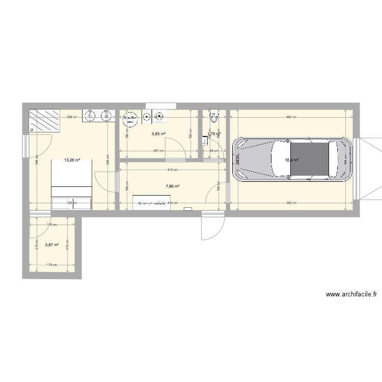 FLEUR ET BENJAMIN 2. Plan de 0 pièce et 0 m2