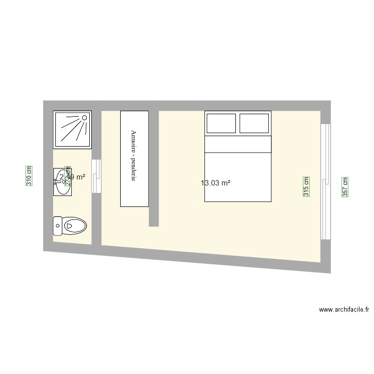 Plancher Allauch. Plan de 0 pièce et 0 m2