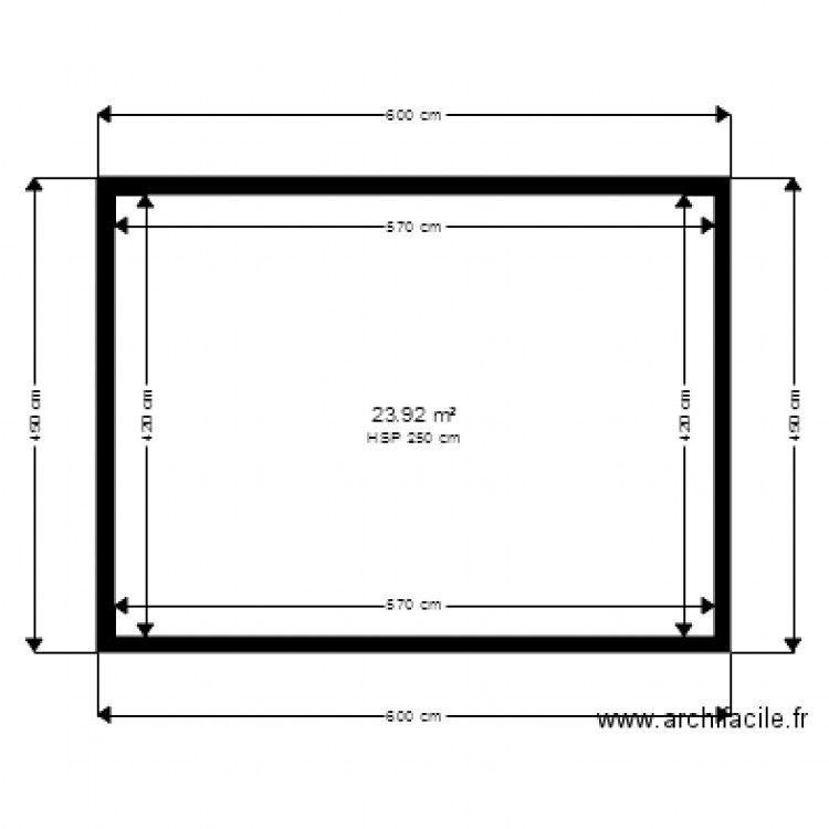 Abri voiture. Plan de 0 pièce et 0 m2