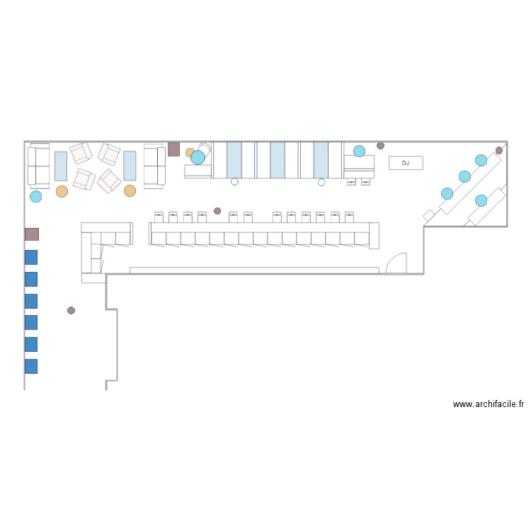 topo bar 5a. Plan de 0 pièce et 0 m2