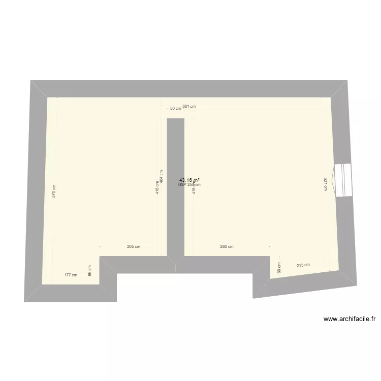 2éme étage STe Cécile. Plan de 2éme étage STe Cécile. Plan de