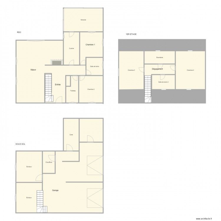 CAS. Plan de 0 pièce et 0 m2