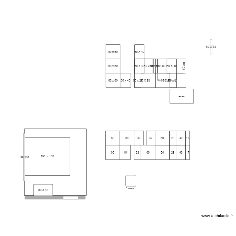 CARRELAGE. Plan de 0 pièce et 0 m2