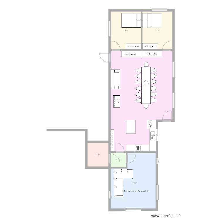 2021 Chalet. Plan de 0 pièce et 0 m2