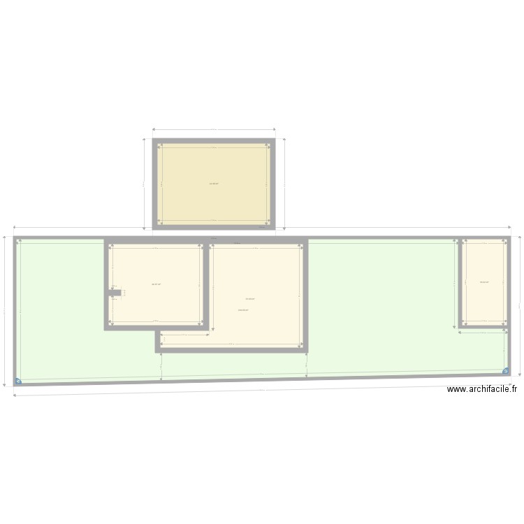 Plan de masse SURELEVATION T. Plan de 0 pièce et 0 m2