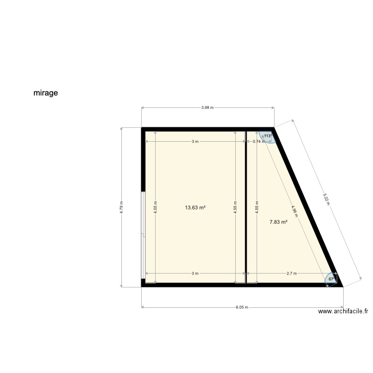 mirage plaza . Plan de 0 pièce et 0 m2