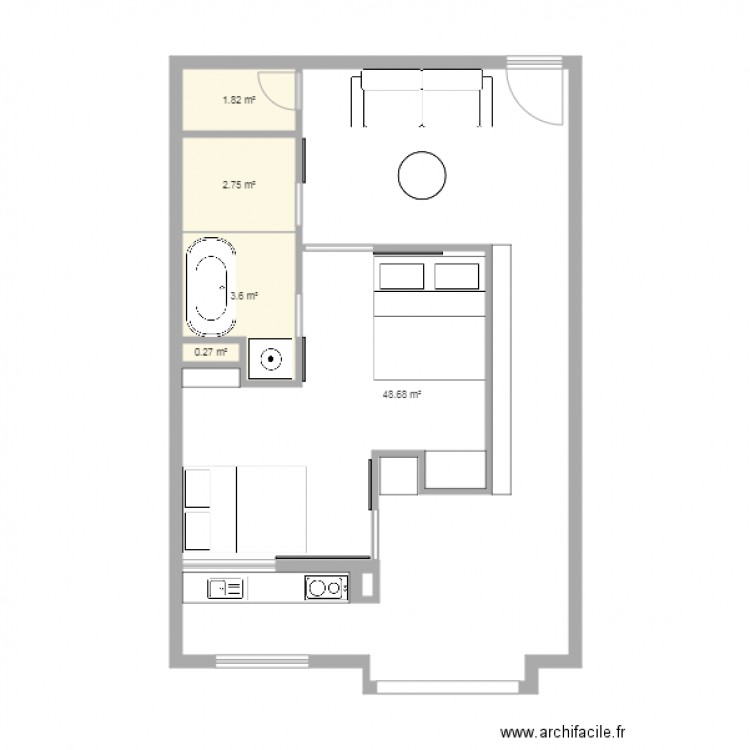 Ngoc Dung Apartment ver2. Plan de 0 pièce et 0 m2