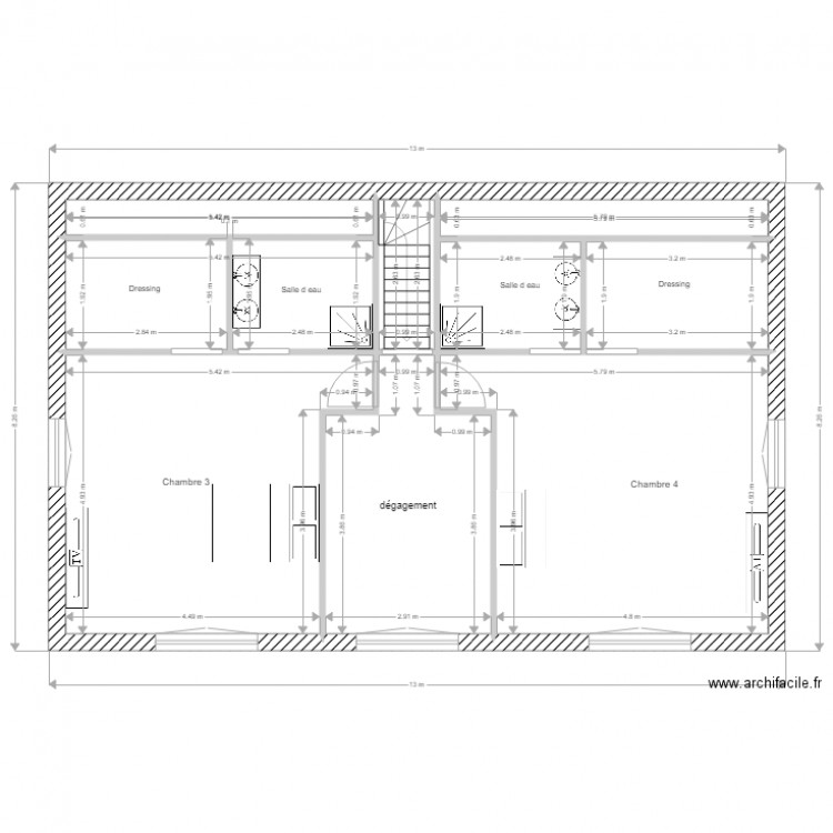 ETAGE GUEMAR. Plan de 0 pièce et 0 m2