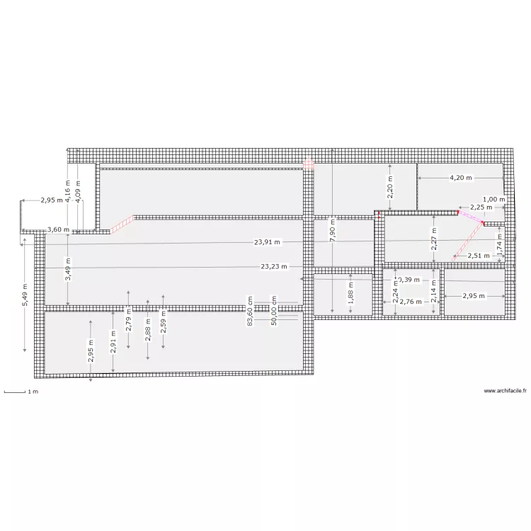 Coupe. Plan de Coupe. Plan de