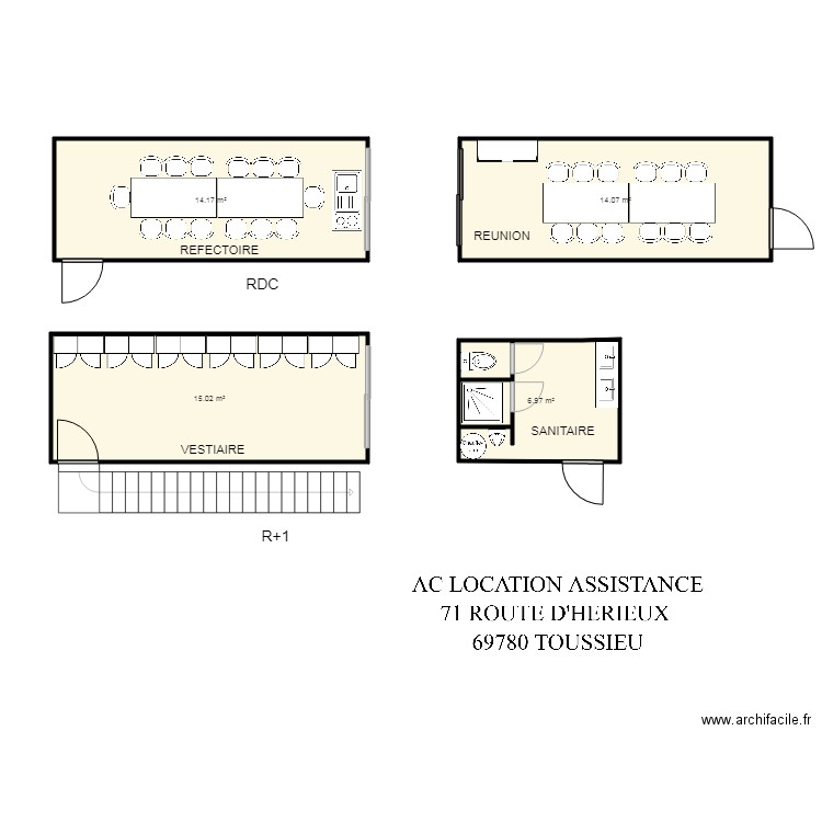 BERTONI ANATOL VILLEURBANNE . Plan de 0 pièce et 0 m2