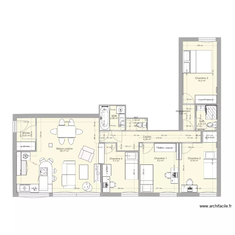 02 Boulogne plan projet 5 ter. Plan de 