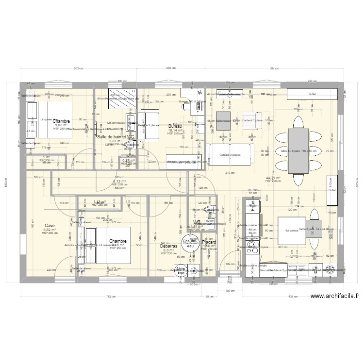 construction. Plan de 0 pièce et 0 m2