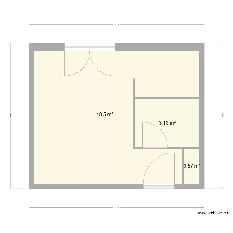 maison plan i2D. Plan de maison plan i2D. Plan de