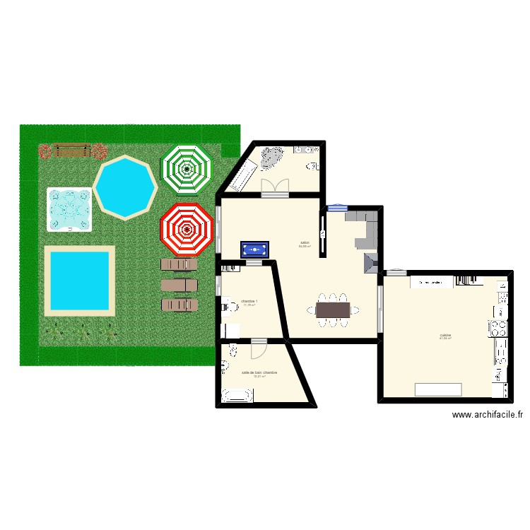 la maison du boheure. Plan de 0 pièce et 0 m2