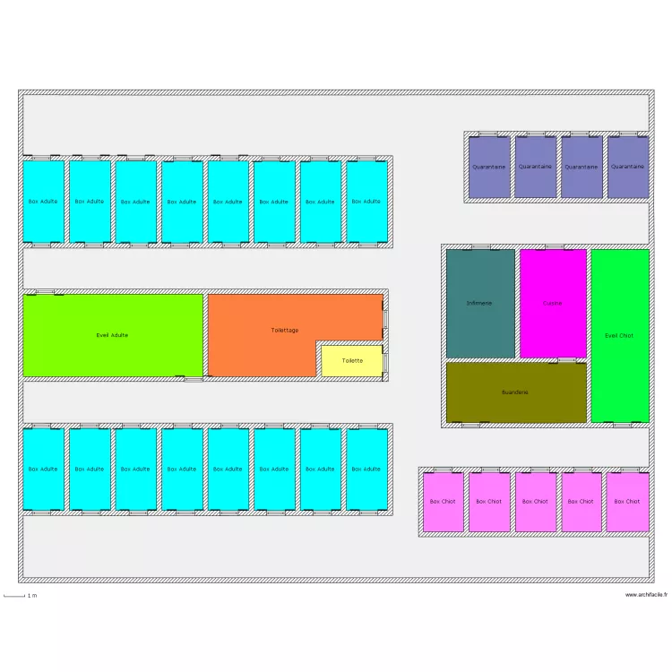 chenil ecole surdi cecite. Plan de chenil ecole surdi cecite. Plan de