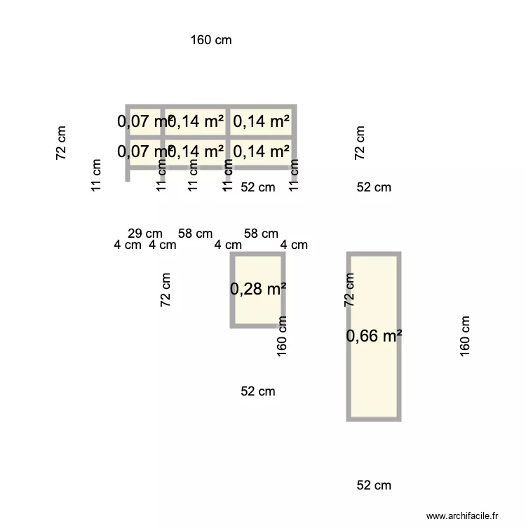 meuble SDB plan W. Plan de meuble SDB plan W. Plan de