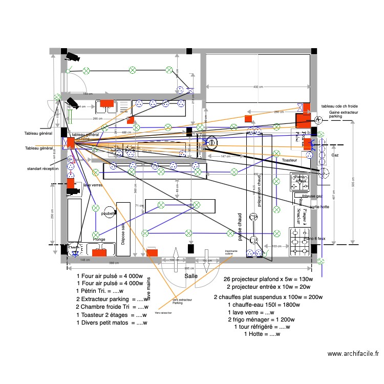 Cuisine Ivato nvelle implantation 2 2 2. Plan de 0 pièce et 0 m2