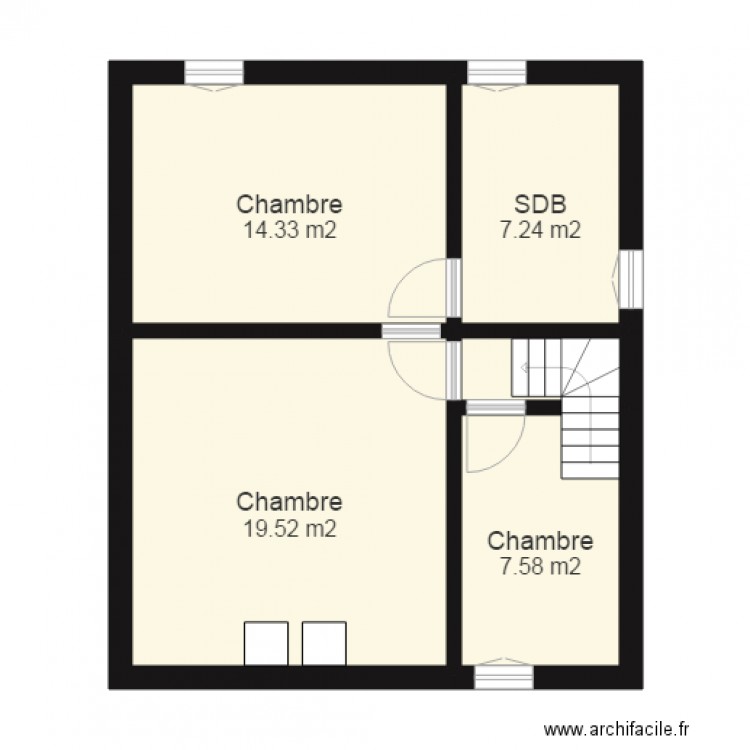 Houlette COPPEE. Plan de 0 pièce et 0 m2