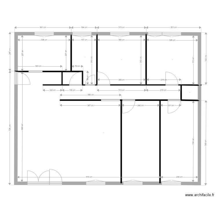 Maison MOUROUX 2. Plan de 0 pièce et 0 m2