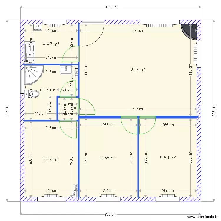 DAEMERS AMENAGEMENTS INTERIEURS. Plan de 