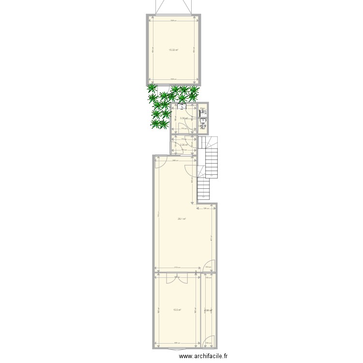 chilleur aux bois ancien amenagement. Plan de 0 pièce et 0 m2