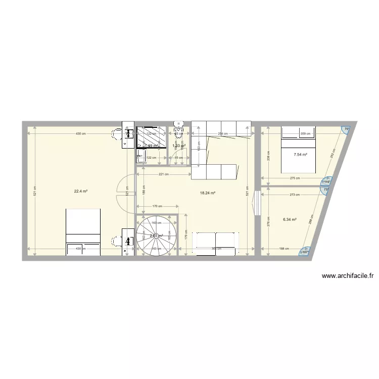 182 ru JP solo. Plan de 