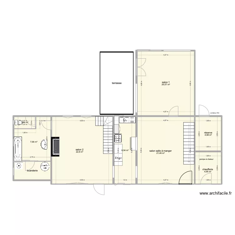 11 cloutiers. Plan de 