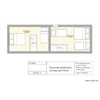 1 er étage gite petit Moné avant nouvel aménagement