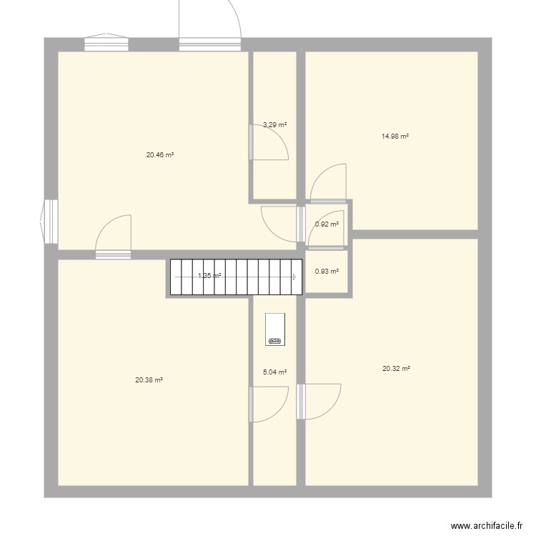 Maison Royan vierge. Plan de 0 pièce et 0 m2