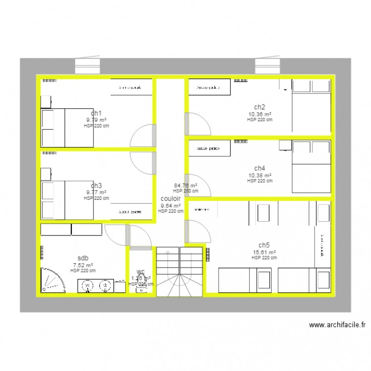 amenagement combles creuse. Plan de 0 pièce et 0 m2