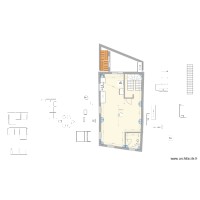 plan boucherie 1 er etage plan f2 n*1 esquisse