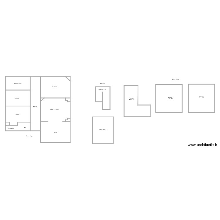 Av arches LAURENS. Plan de 0 pièce et 0 m2