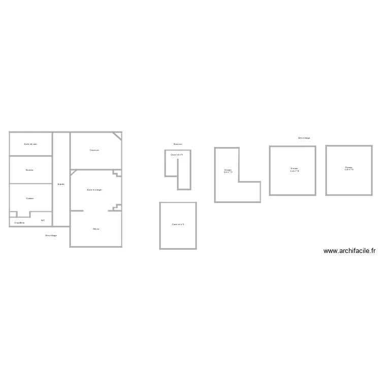 Av arches LAURENS. Plan de Av arches LAURENS. Plan de