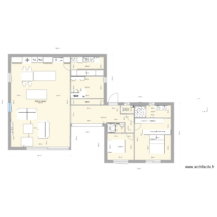 SAUMANE 4. Plan de 0 pièce et 0 m2