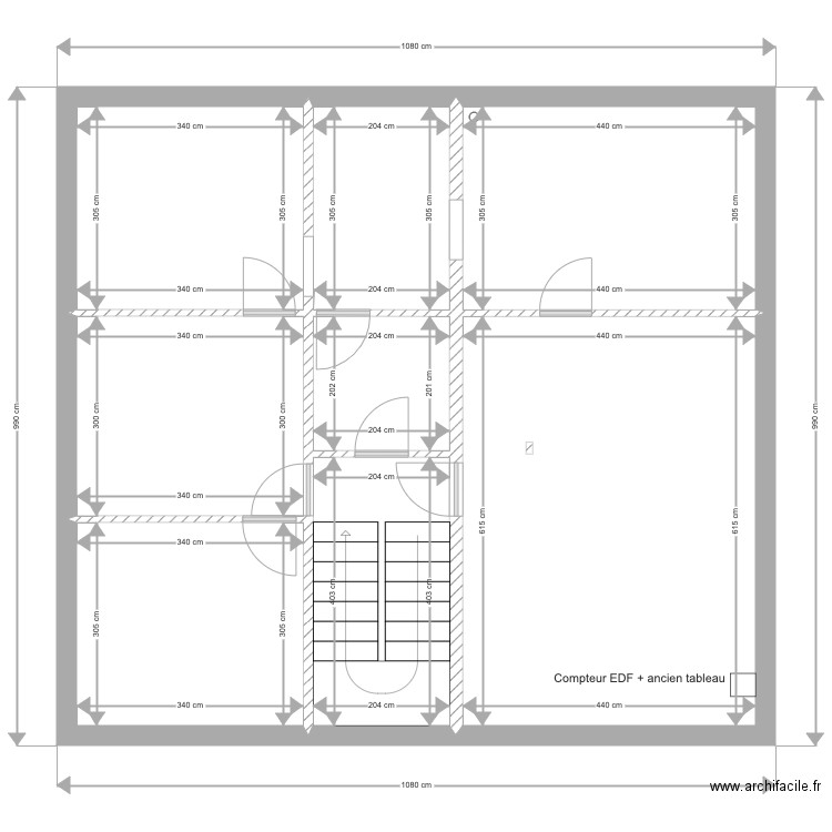 plan maison étage0. Plan de 0 pièce et 0 m2