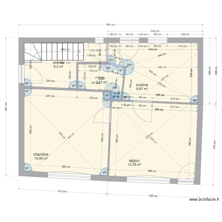 La mort 1. Plan de 0 pièce et 0 m2